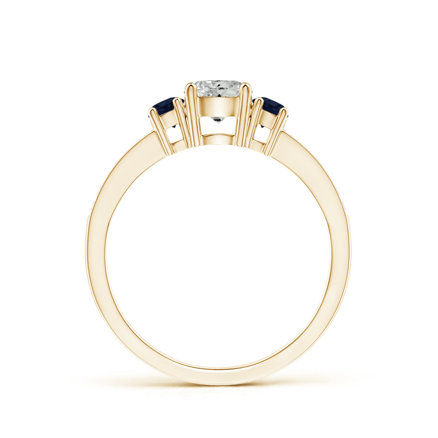 K, I3 / 0.72 CT / 14 KT Yellow Gold