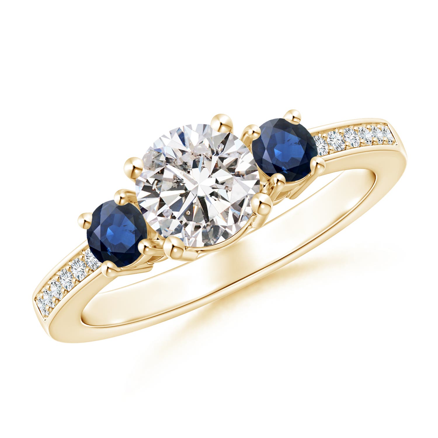 I-J, I1-I2 / 1.18 CT / 14 KT Yellow Gold