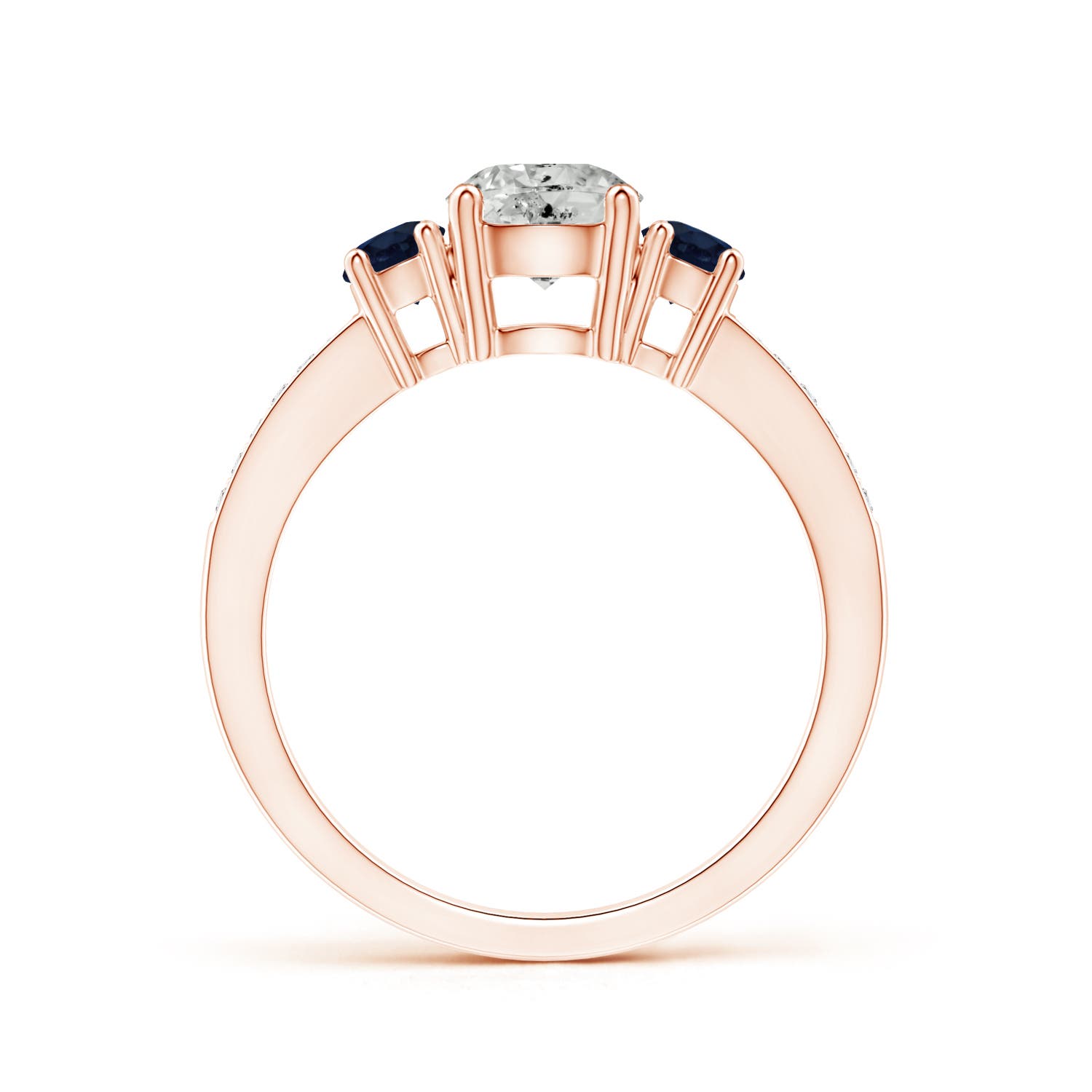 K, I3 / 1.18 CT / 14 KT Rose Gold