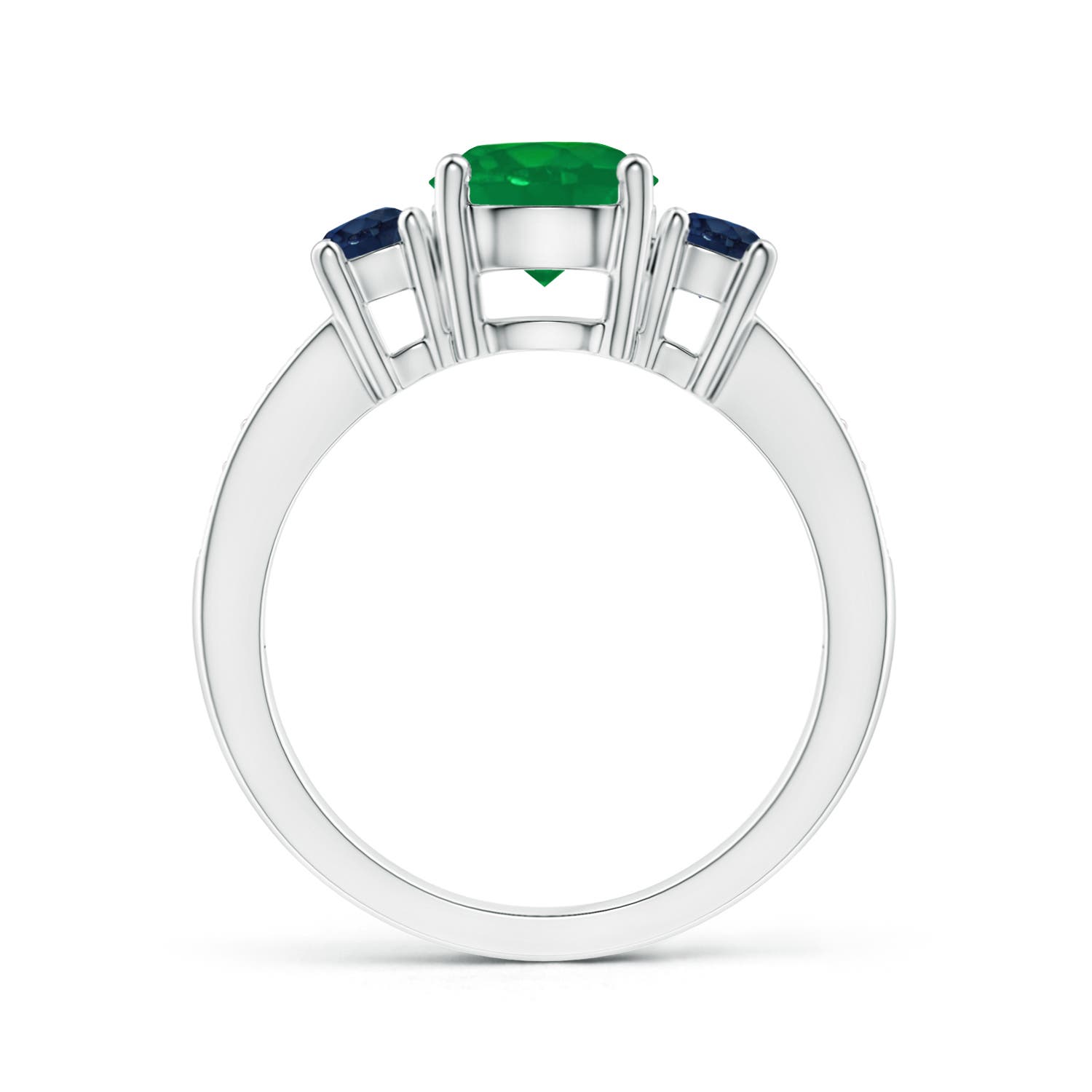 AA - Emerald / 1.76 CT / 14 KT White Gold