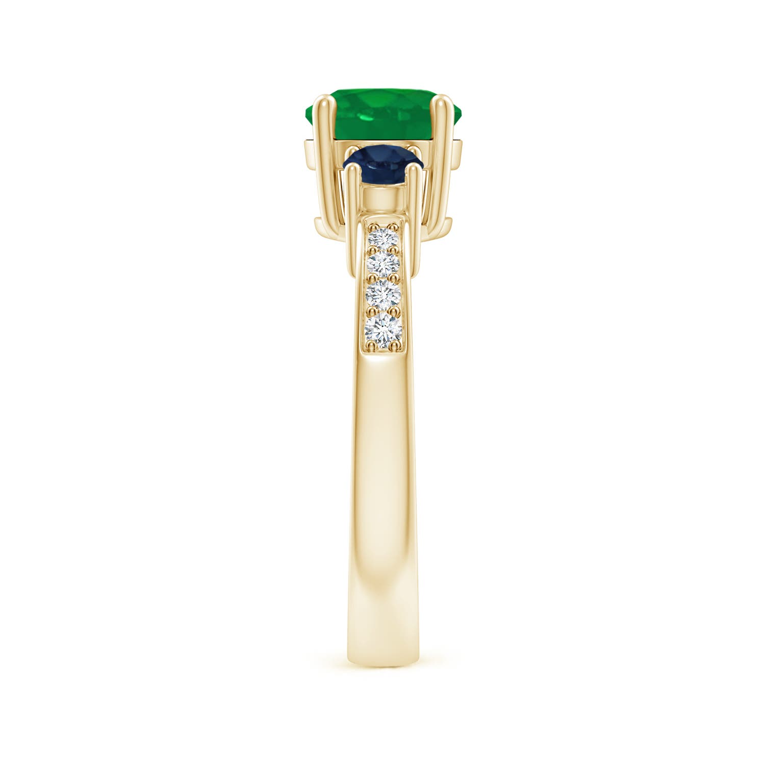 AA - Emerald / 1.76 CT / 14 KT Yellow Gold