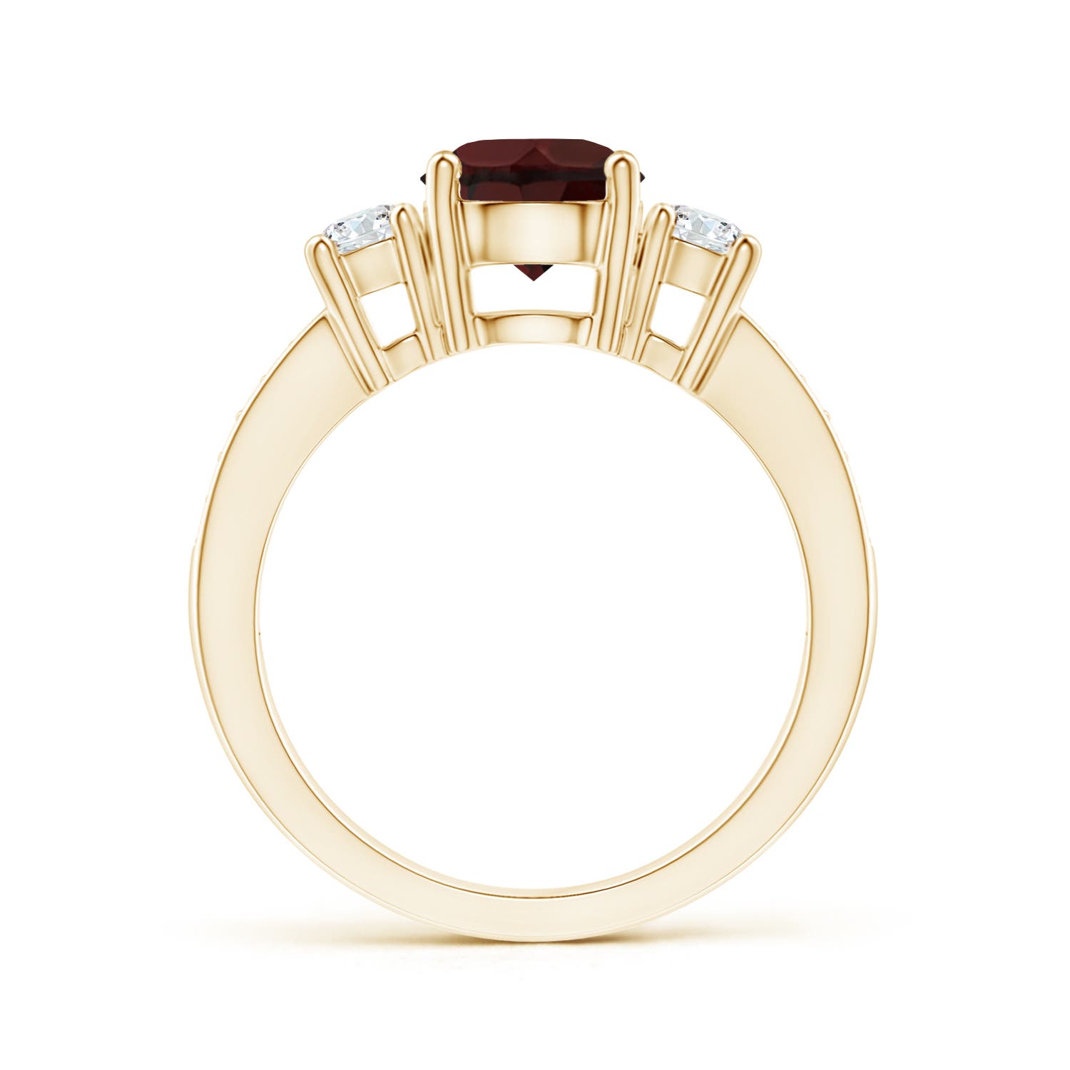 A - Garnet / 1.94 CT / 14 KT Yellow Gold