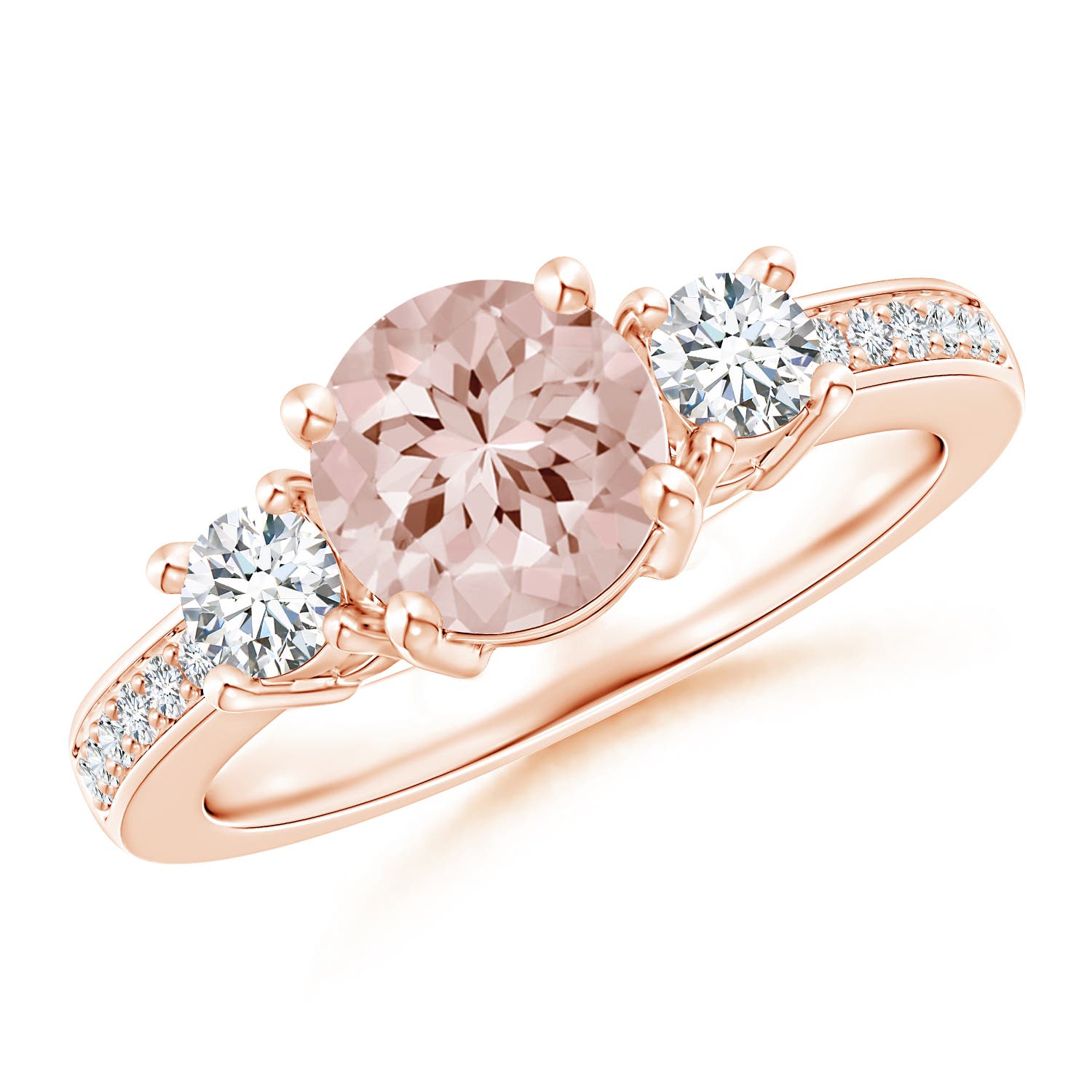 AA - Morganite / 1.54 CT / 14 KT Rose Gold