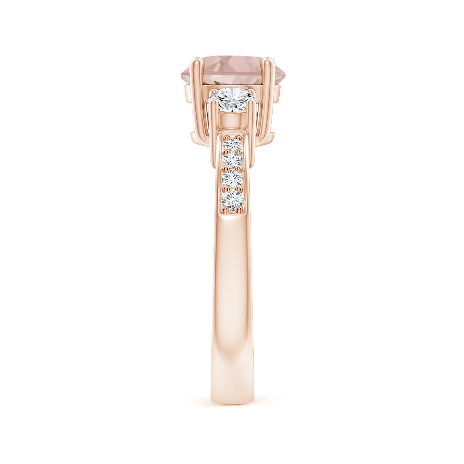 AA - Morganite / 1.54 CT / 14 KT Rose Gold