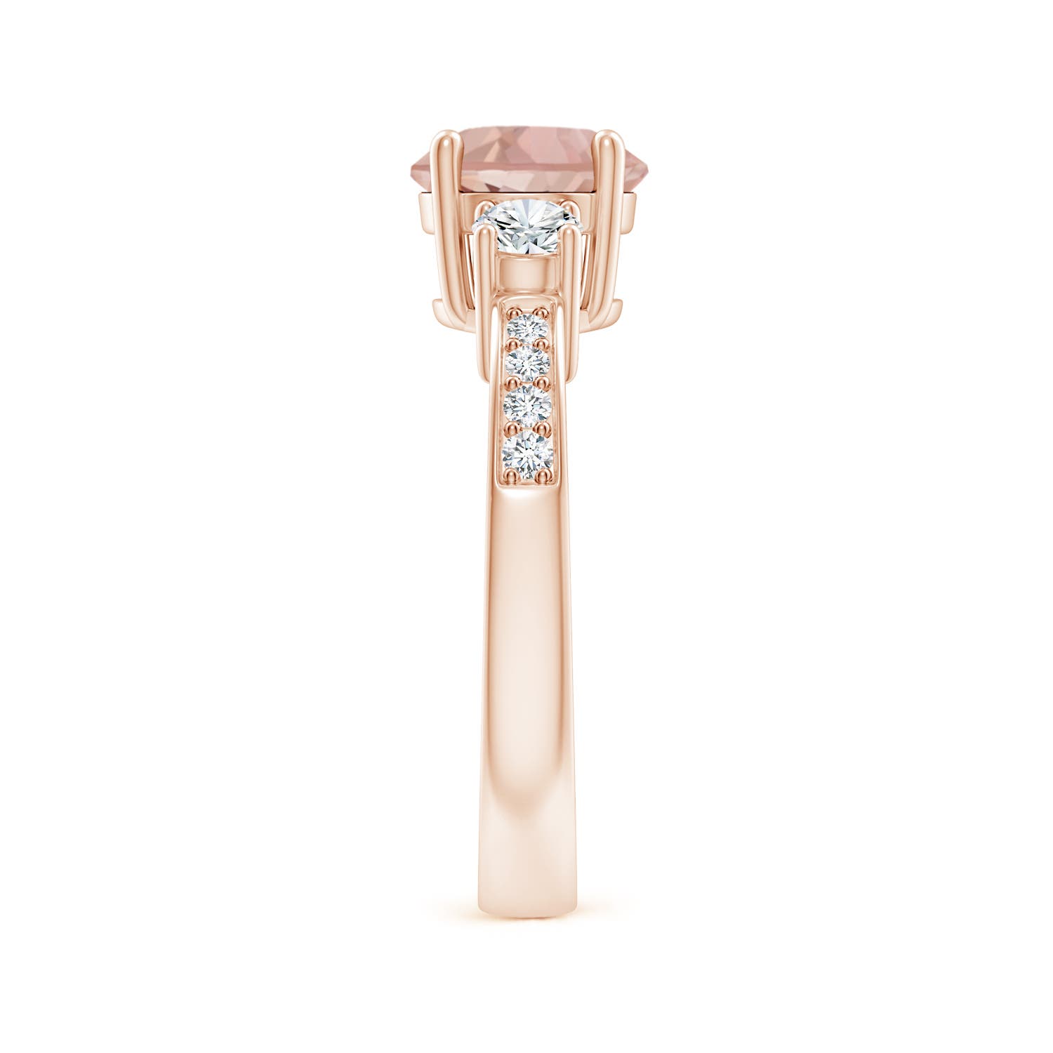 AAA - Morganite / 1.54 CT / 14 KT Rose Gold