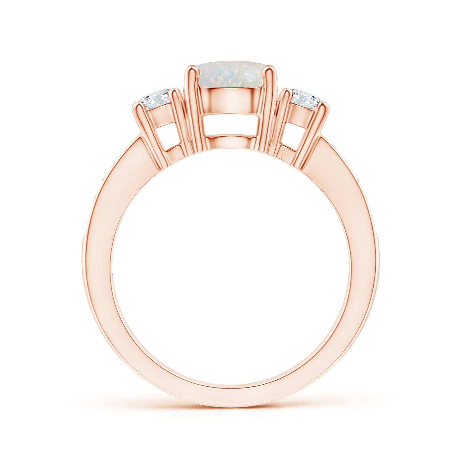 AA - Opal / 1.19 CT / 14 KT Rose Gold