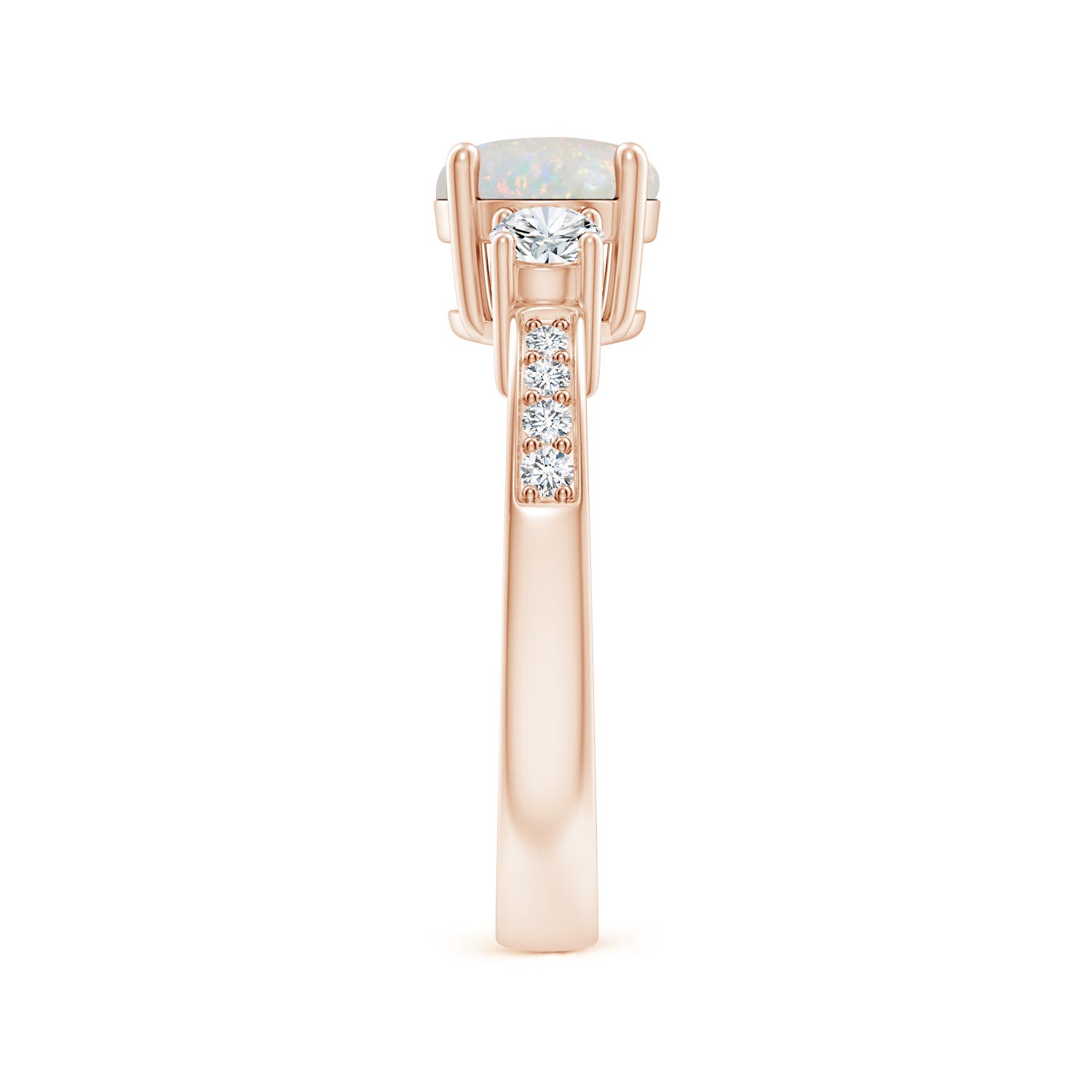 AA - Opal / 1.19 CT / 14 KT Rose Gold