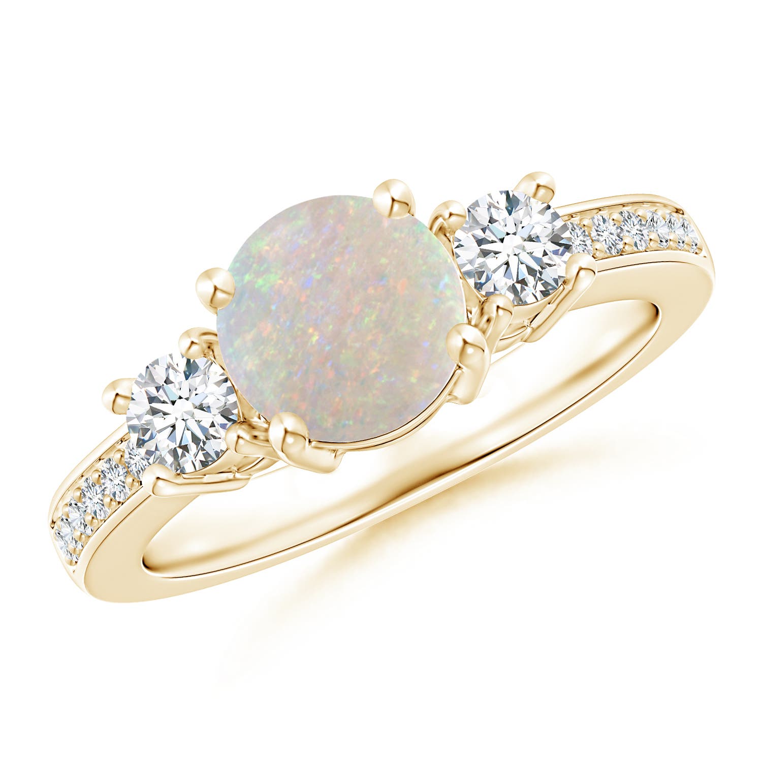 AA - Opal / 1.19 CT / 14 KT Yellow Gold