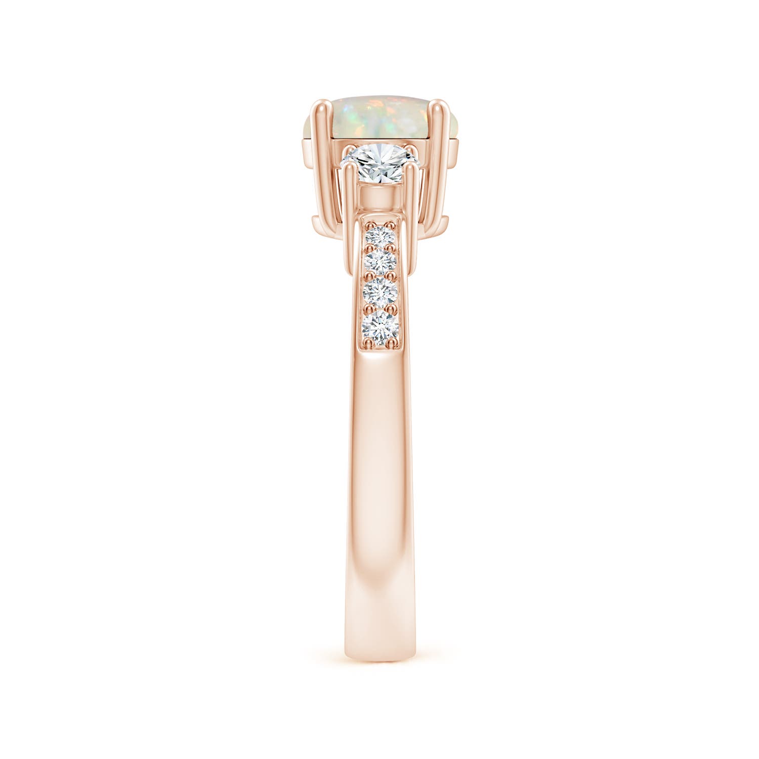 AAA - Opal / 1.19 CT / 14 KT Rose Gold