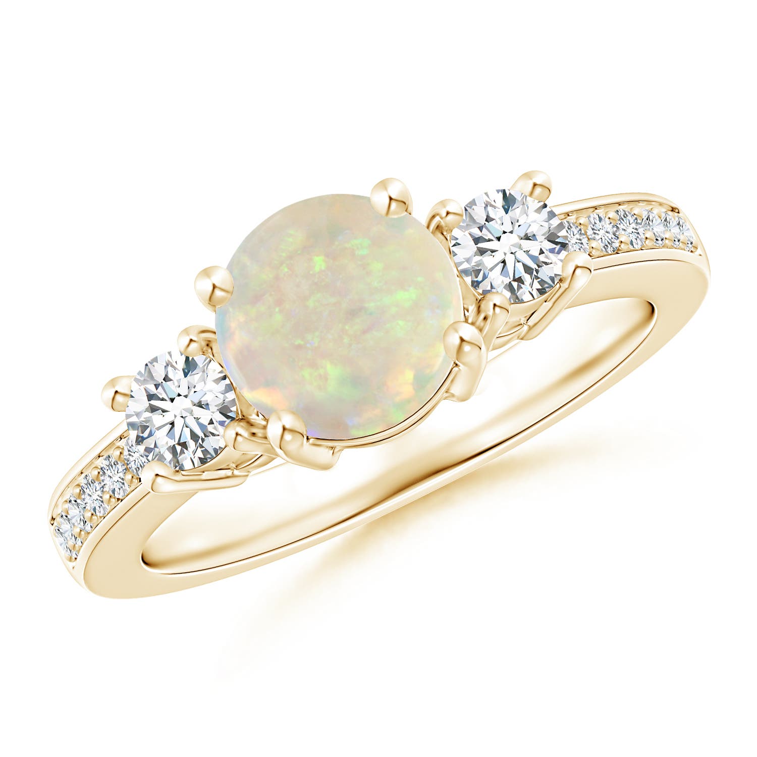 AAA - Opal / 1.19 CT / 14 KT Yellow Gold