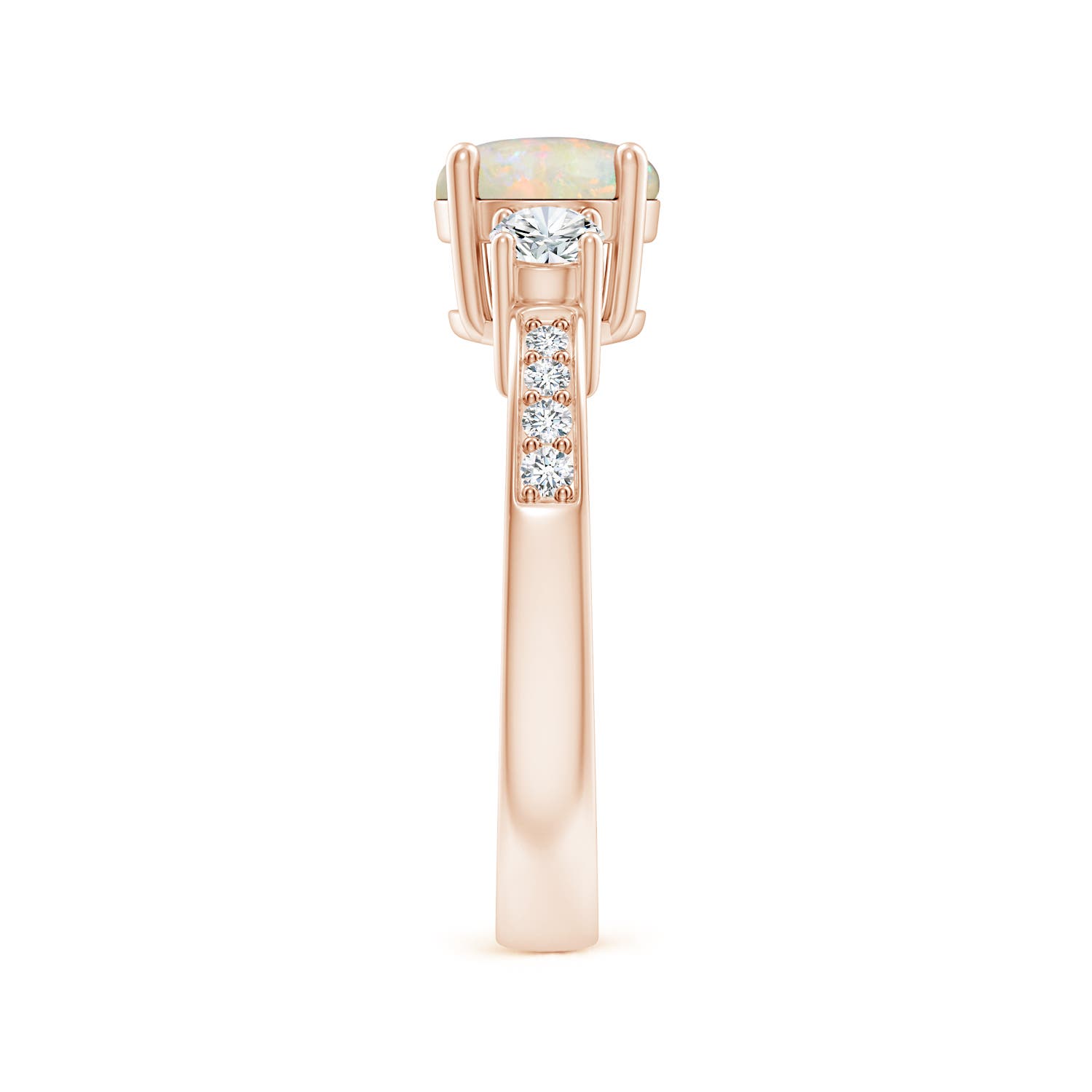 AAAA - Opal / 1.19 CT / 14 KT Rose Gold