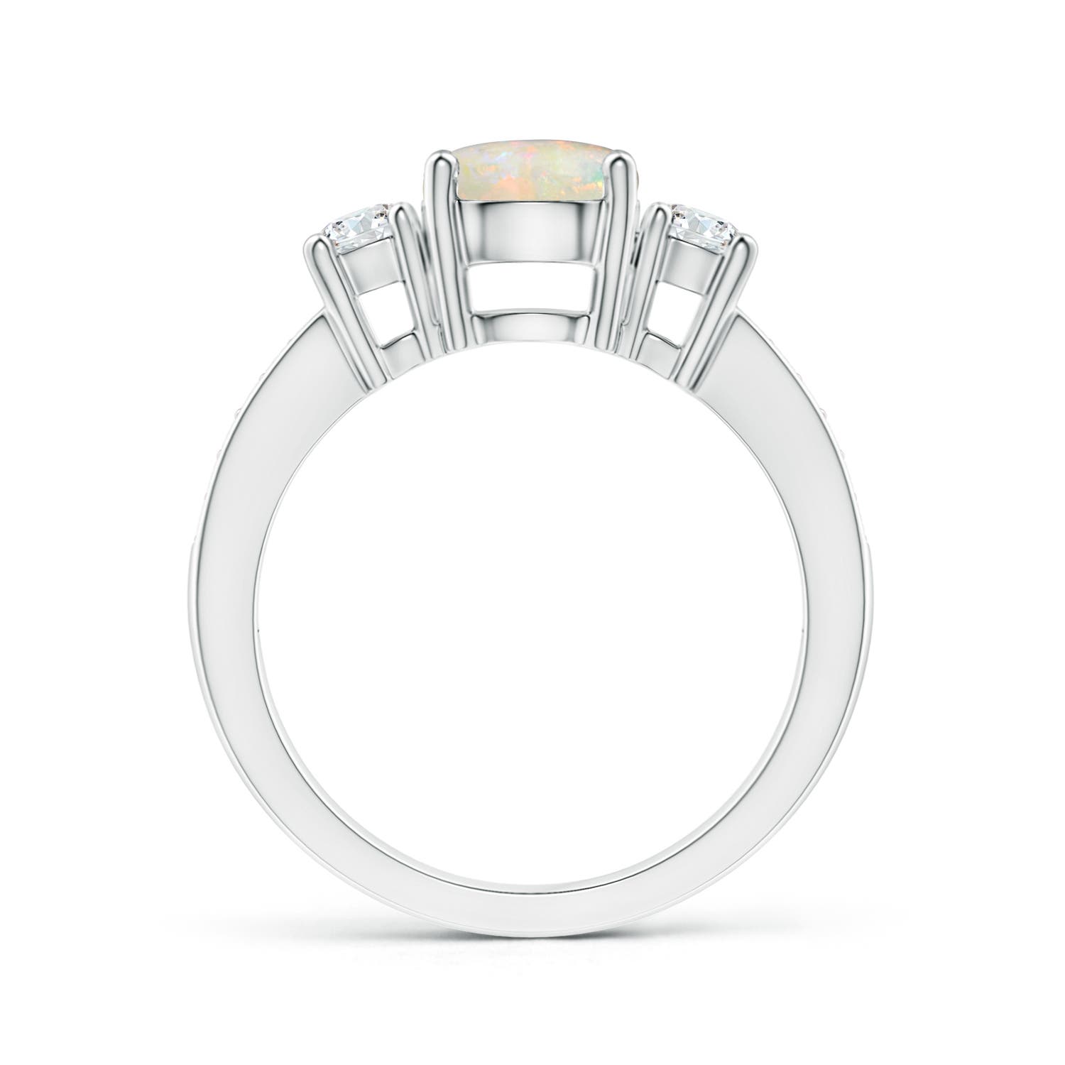 AAAA - Opal / 1.19 CT / 14 KT White Gold