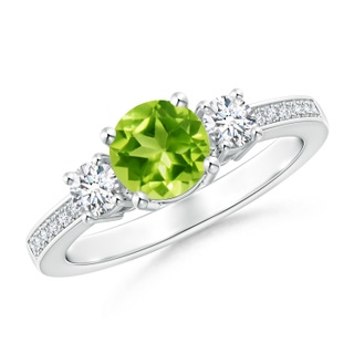 Round AAA Peridot