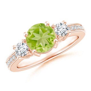 Round AA Peridot