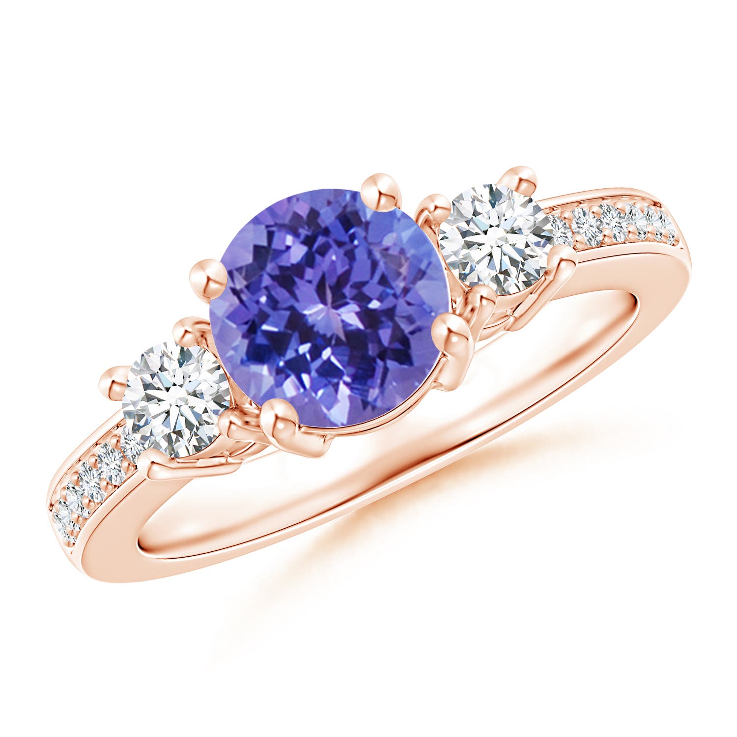 AA - Tanzanite / 1.89 CT / 14 KT Rose Gold