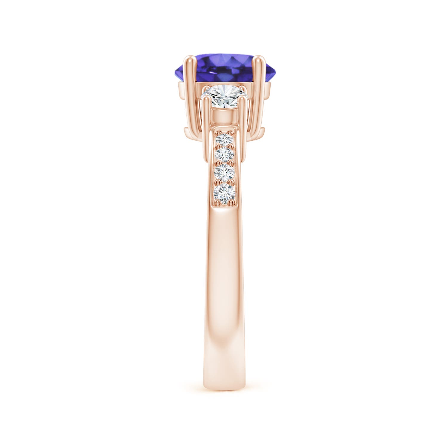 AA - Tanzanite / 1.89 CT / 14 KT Rose Gold