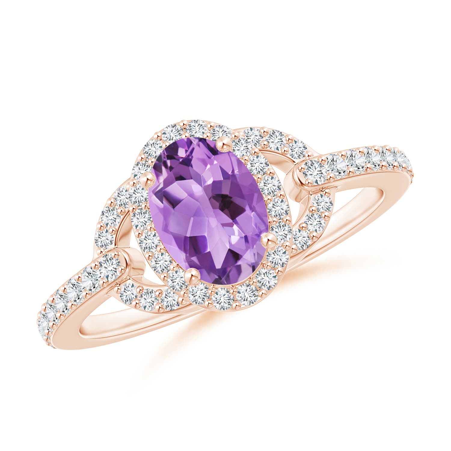 A - Amethyst / 1.04 CT / 14 KT Rose Gold