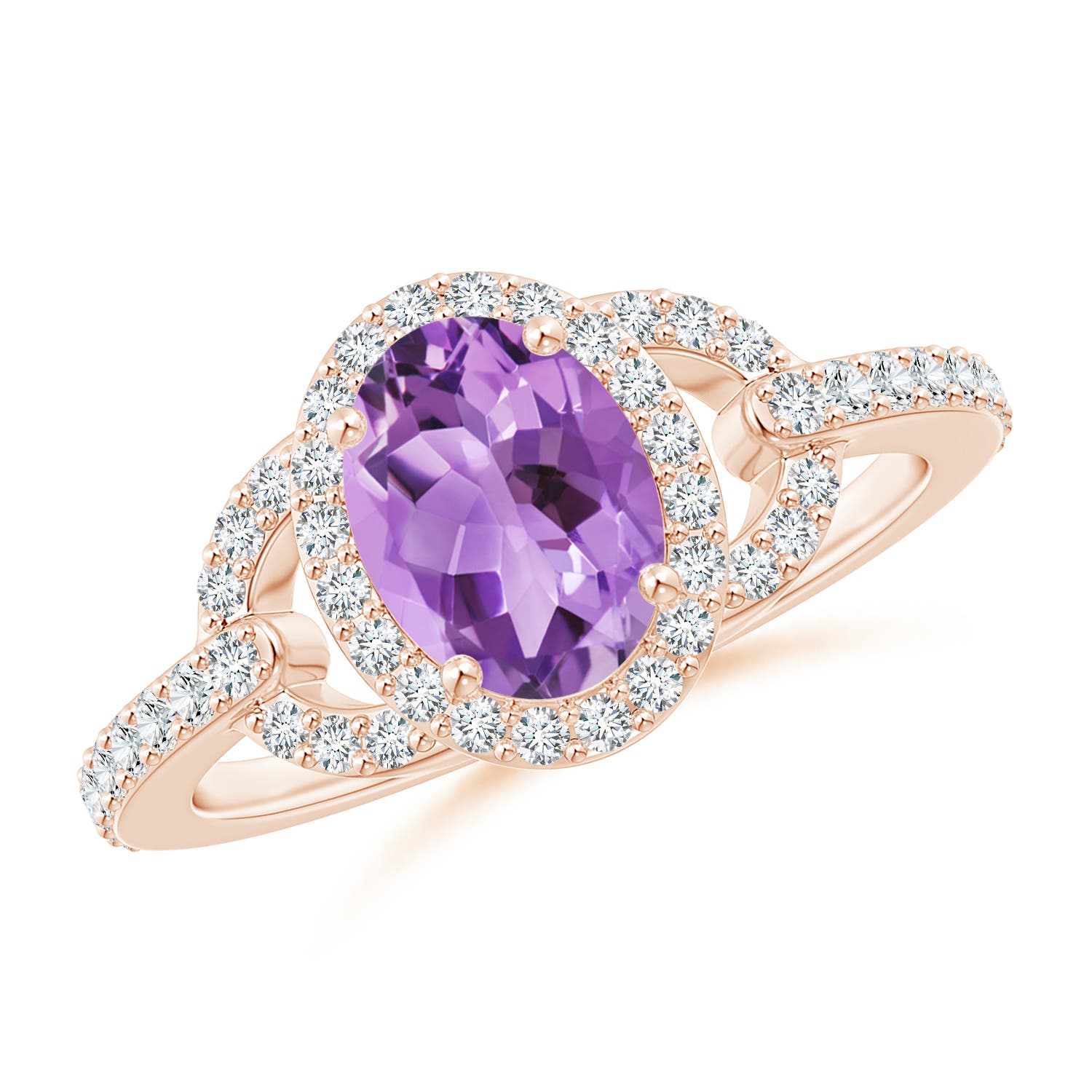 A - Amethyst / 1.52 CT / 14 KT Rose Gold