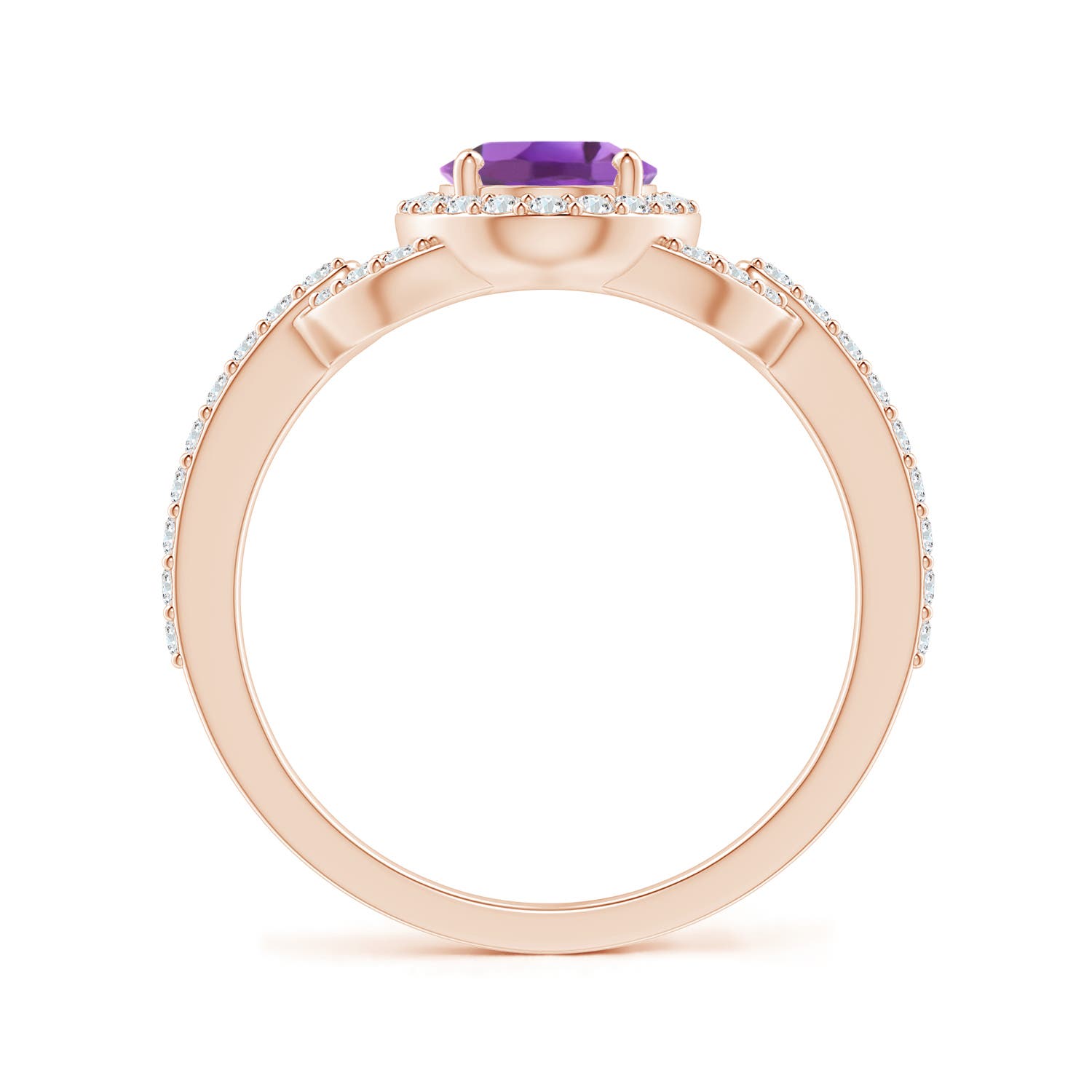 A - Amethyst / 1.52 CT / 14 KT Rose Gold