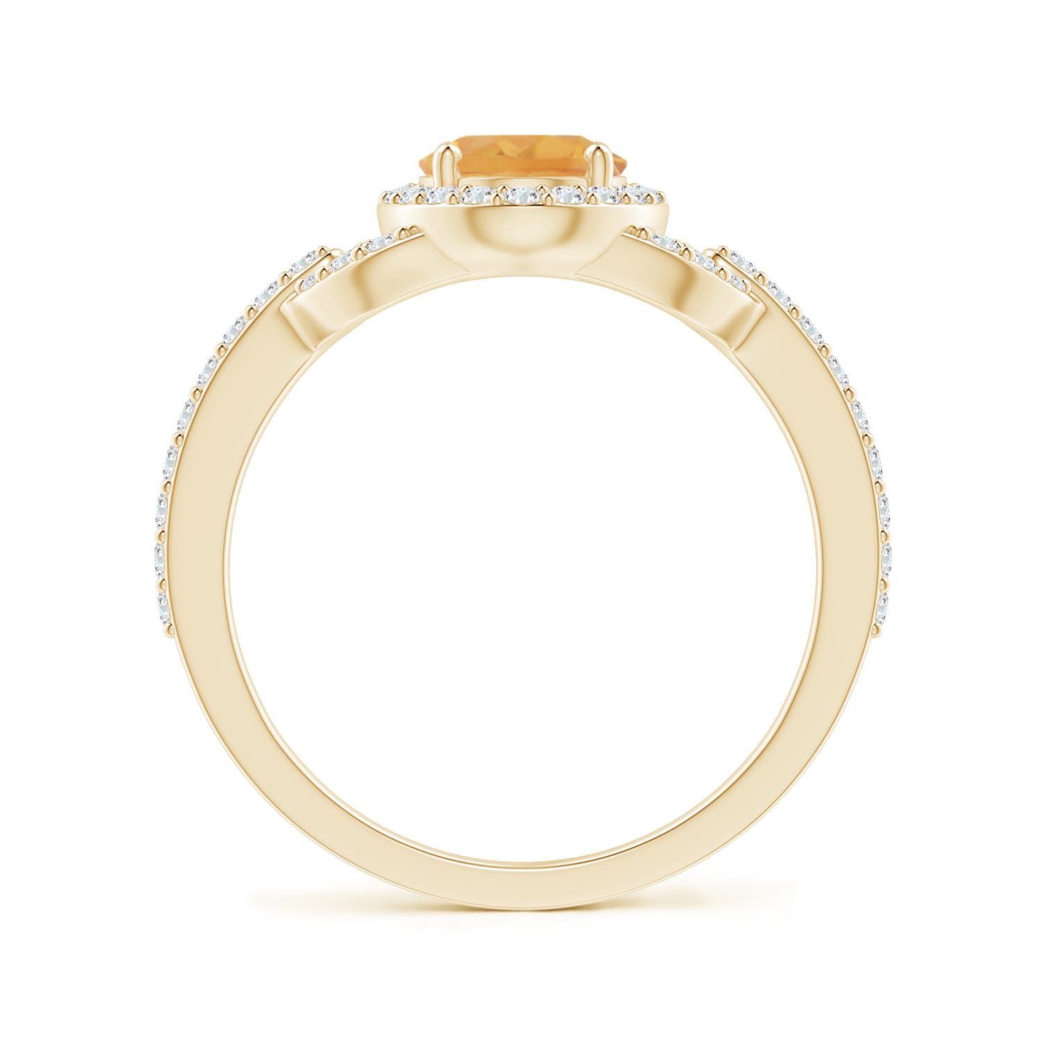 A - Citrine / 1.47 CT / 14 KT Yellow Gold