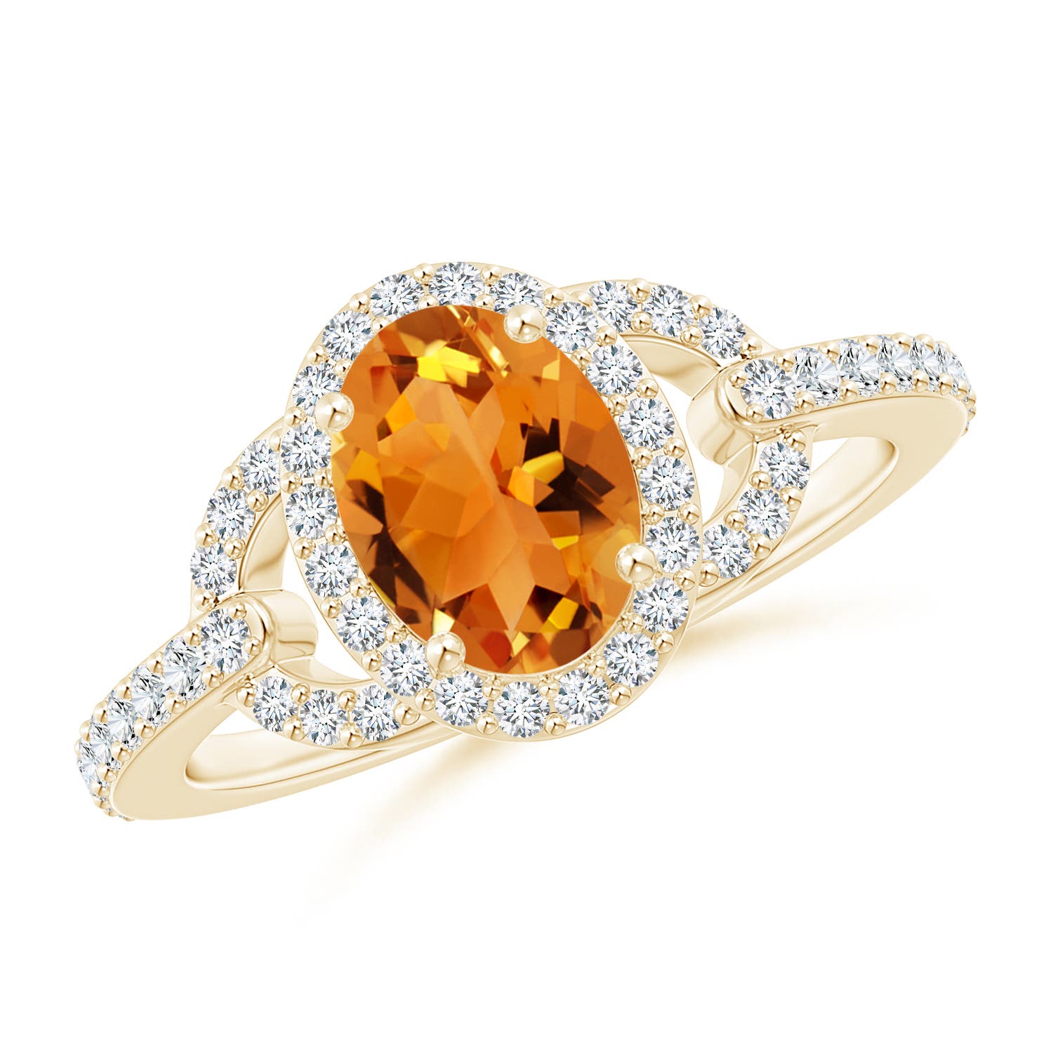 AAA - Citrine / 1.47 CT / 14 KT Yellow Gold