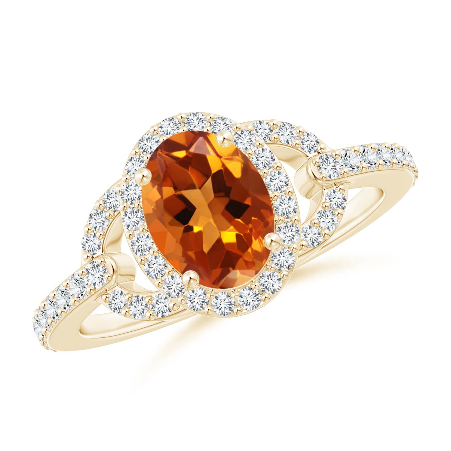 AAAA - Citrine / 1.47 CT / 14 KT Yellow Gold