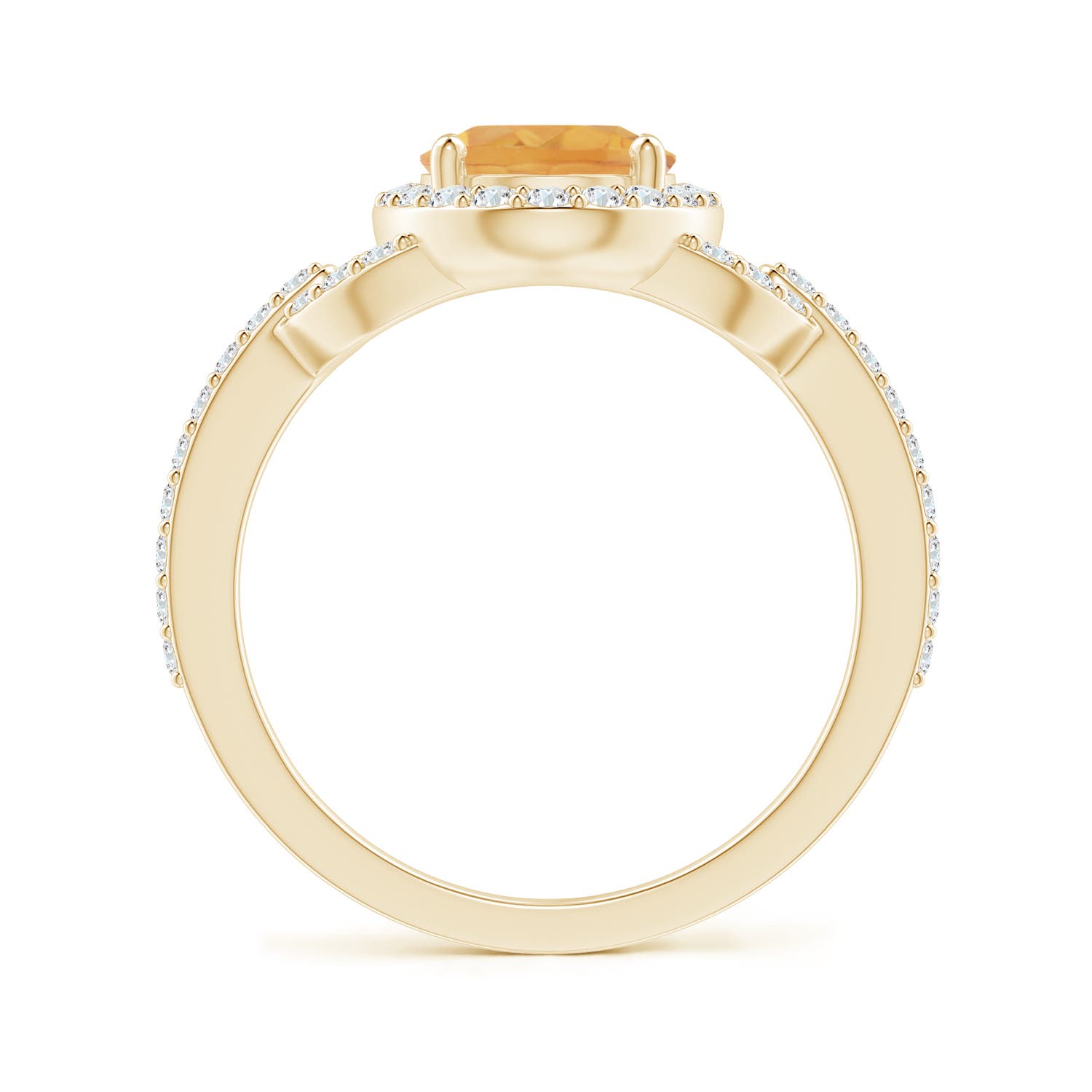 A - Citrine / 2.14 CT / 14 KT Yellow Gold