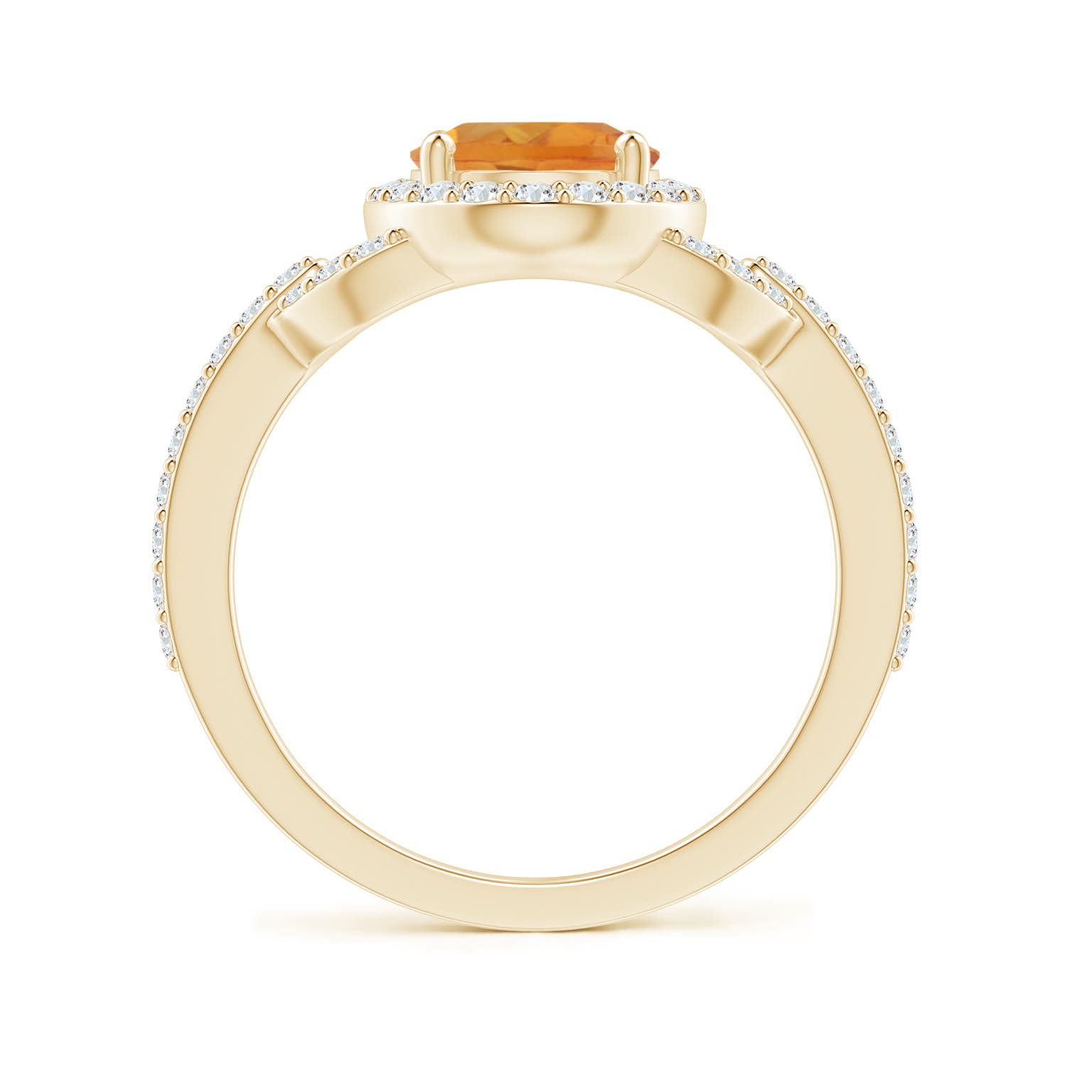 AA - Citrine / 2.14 CT / 14 KT Yellow Gold