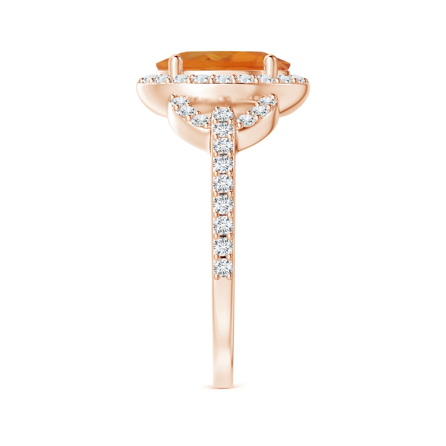 AAA - Citrine / 2.14 CT / 14 KT Rose Gold