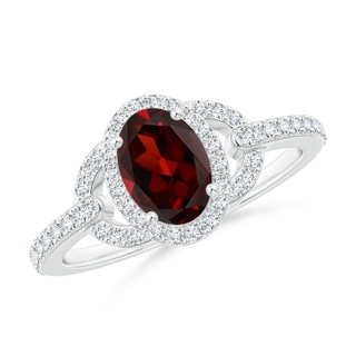 Oval AAA Garnet