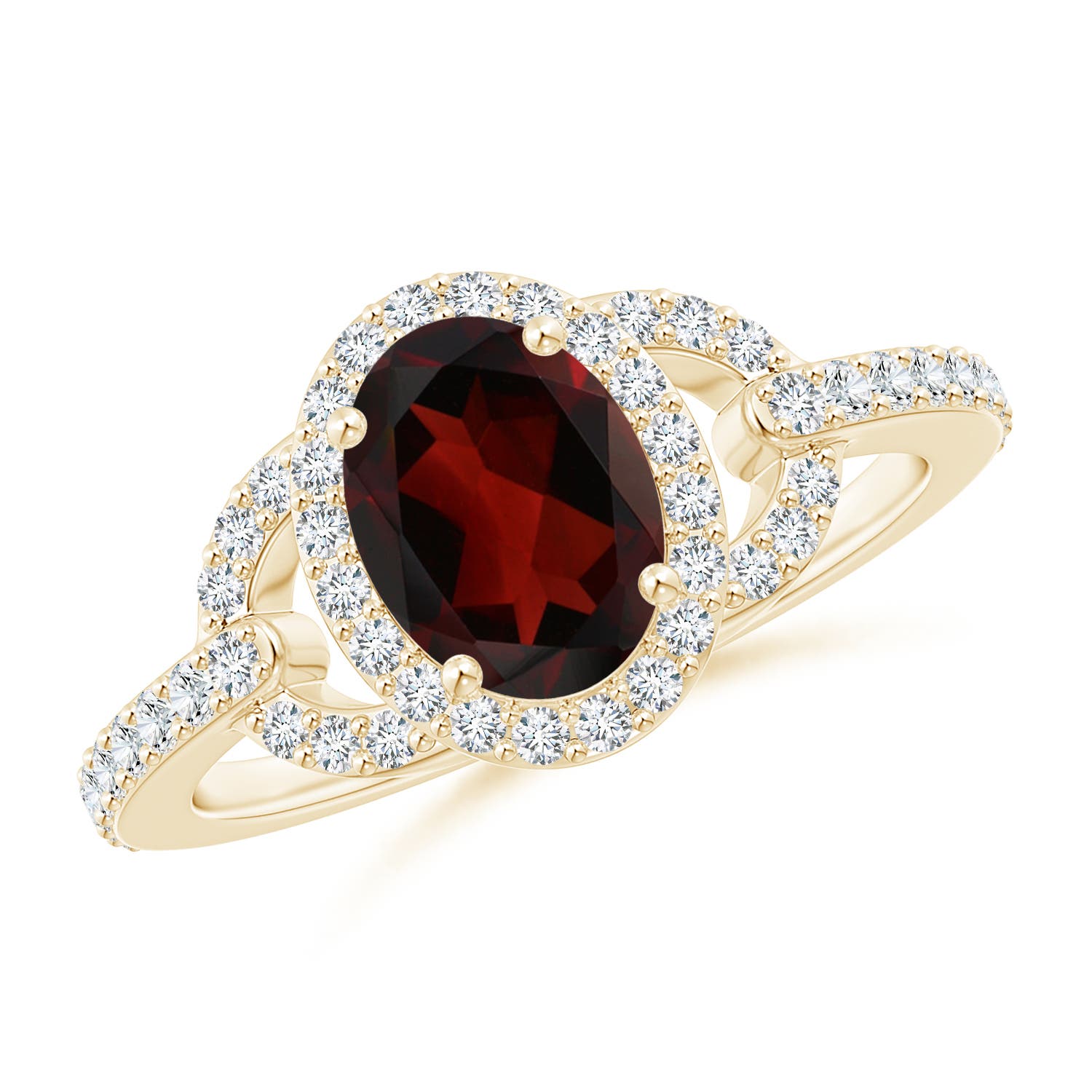 AA - Garnet / 1.82 CT / 14 KT Yellow Gold