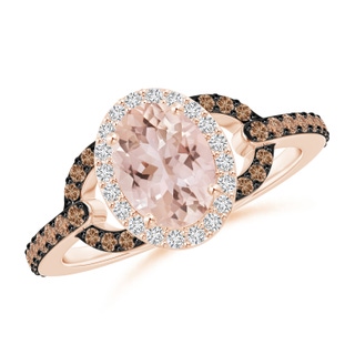 Oval AAA Morganite