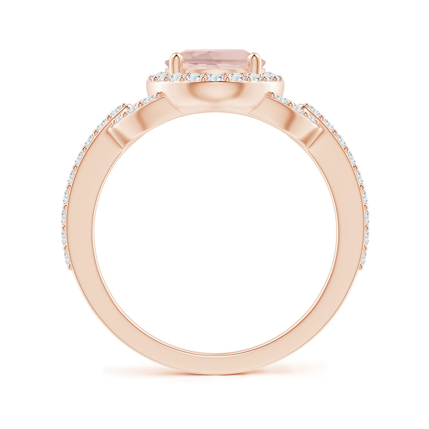 AA - Morganite / 2.14 CT / 14 KT Rose Gold