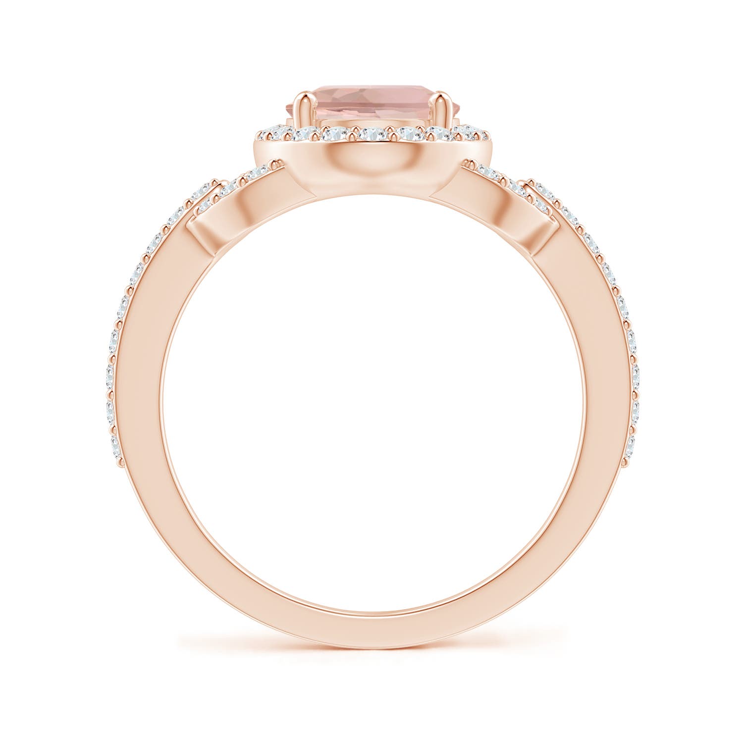 AAA - Morganite / 2.14 CT / 14 KT Rose Gold