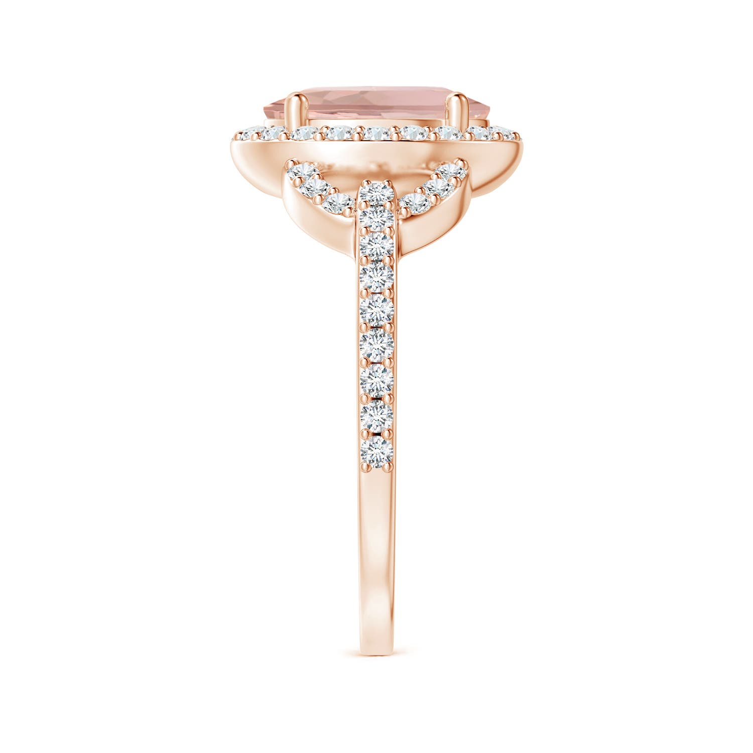 AAA - Morganite / 2.14 CT / 14 KT Rose Gold