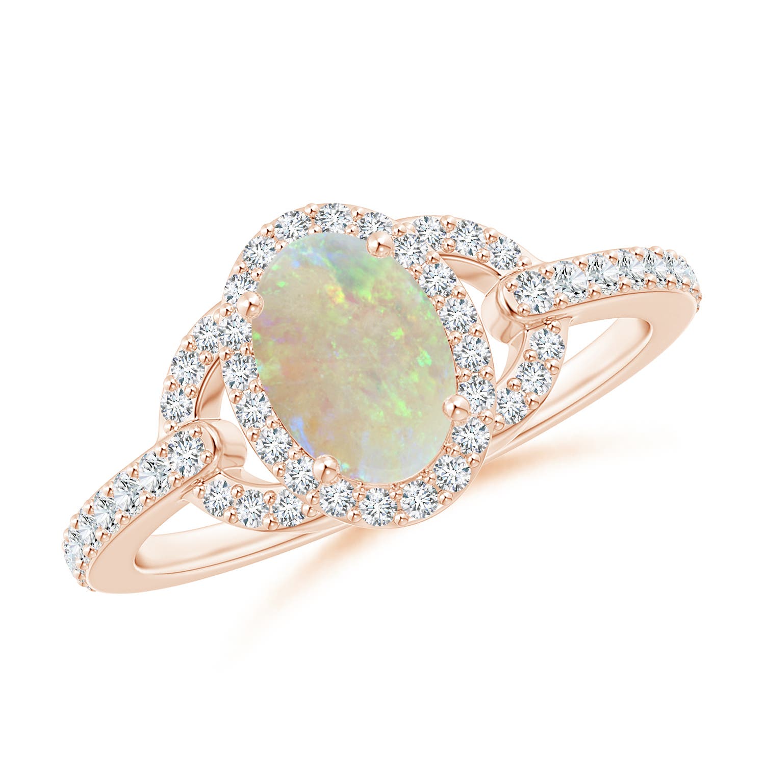 AAA - Opal / 0.79 CT / 14 KT Rose Gold