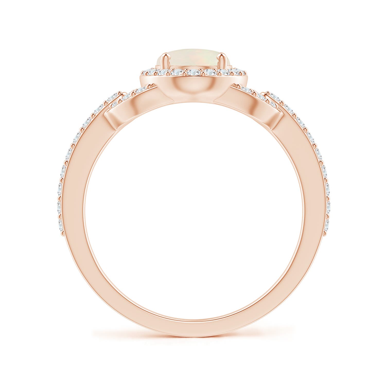 A - Opal / 1.17 CT / 14 KT Rose Gold