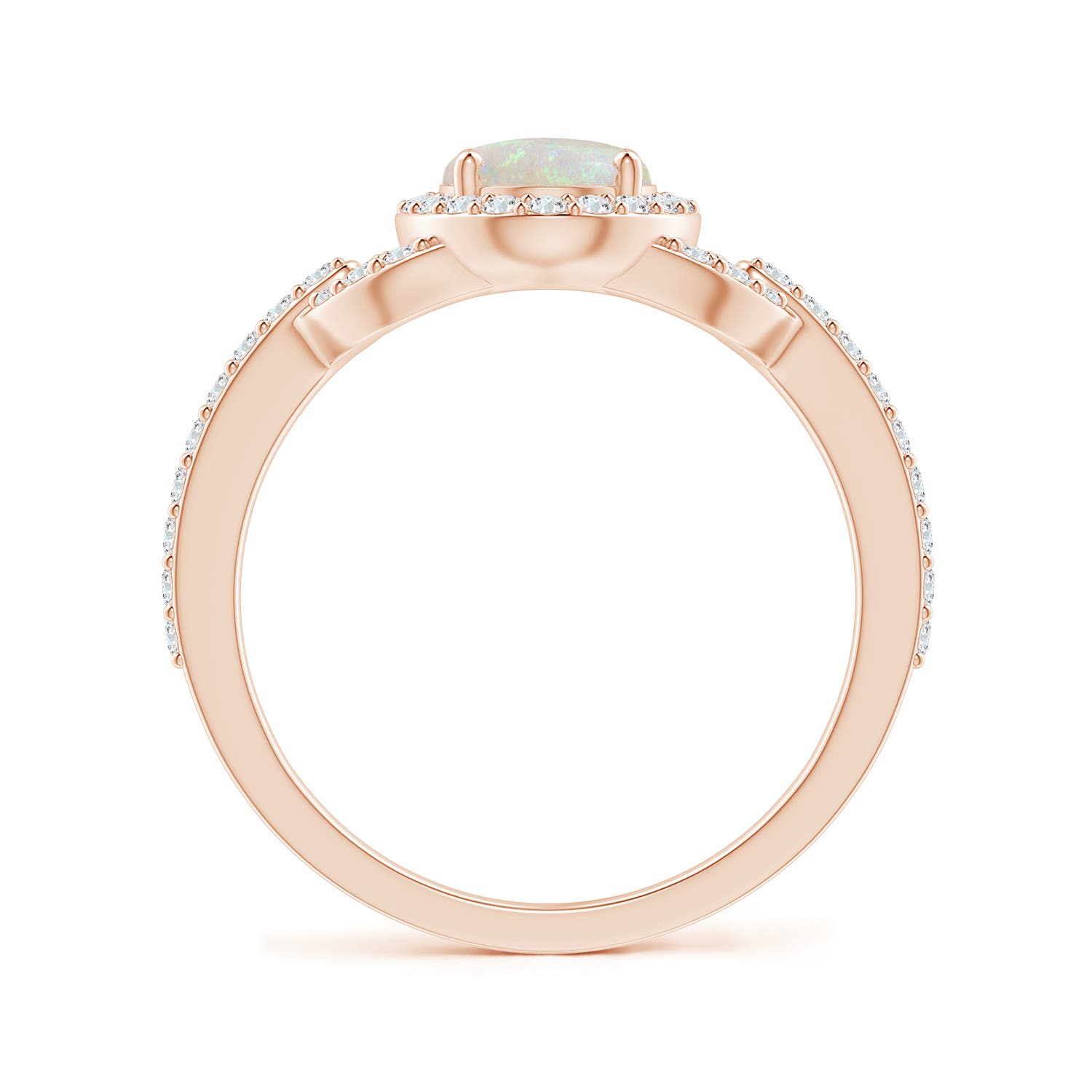 AA - Opal / 1.17 CT / 14 KT Rose Gold