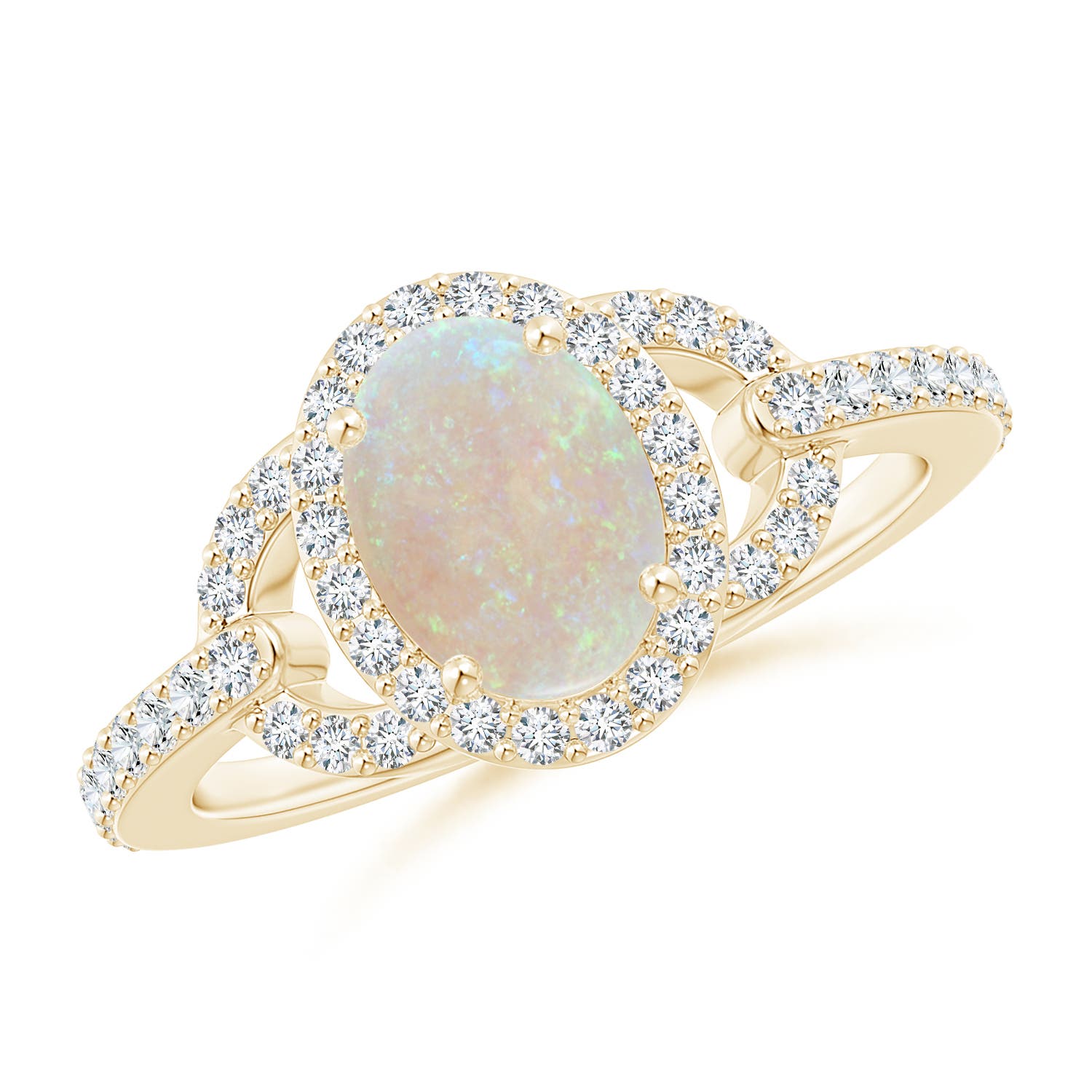 AA - Opal / 1.17 CT / 14 KT Yellow Gold