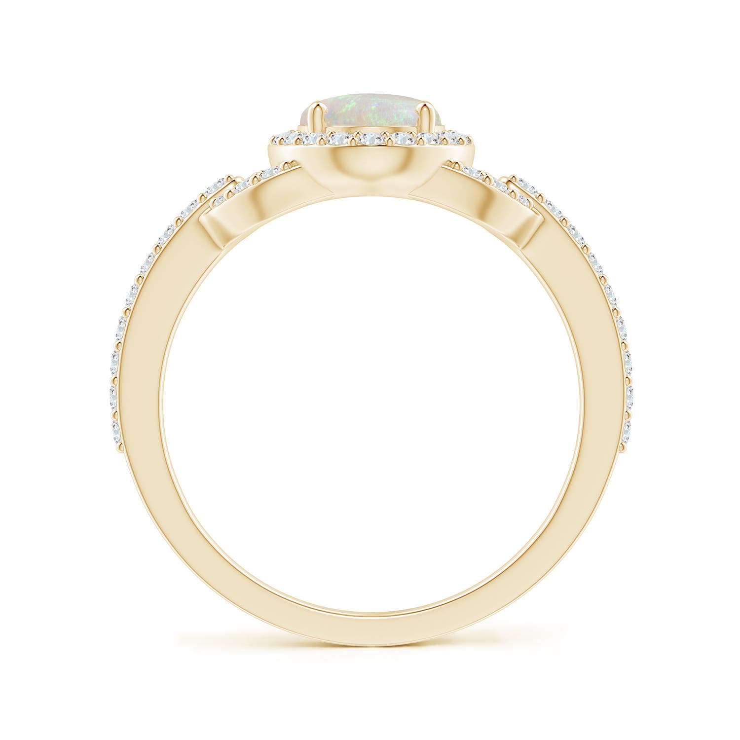 AA - Opal / 1.17 CT / 14 KT Yellow Gold