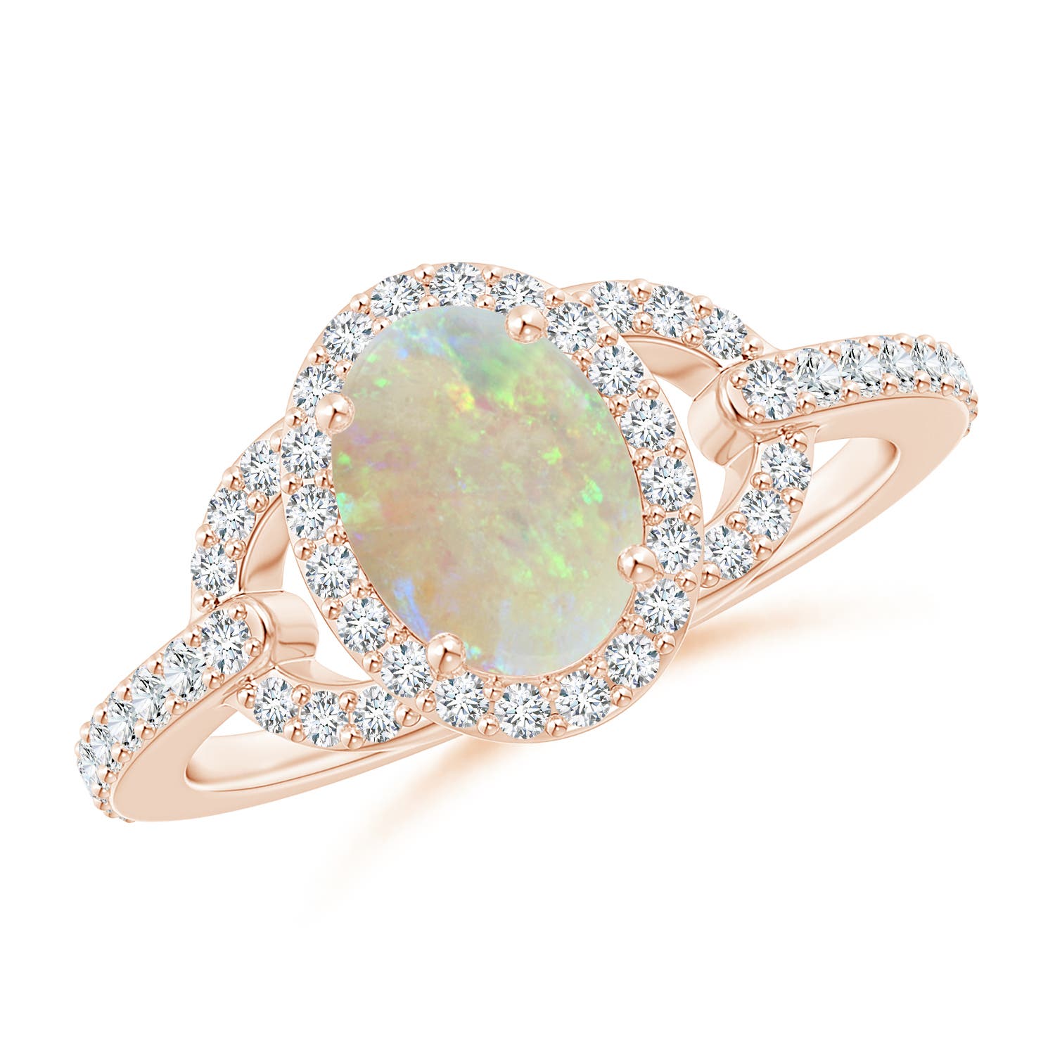 AAA - Opal / 1.17 CT / 14 KT Rose Gold