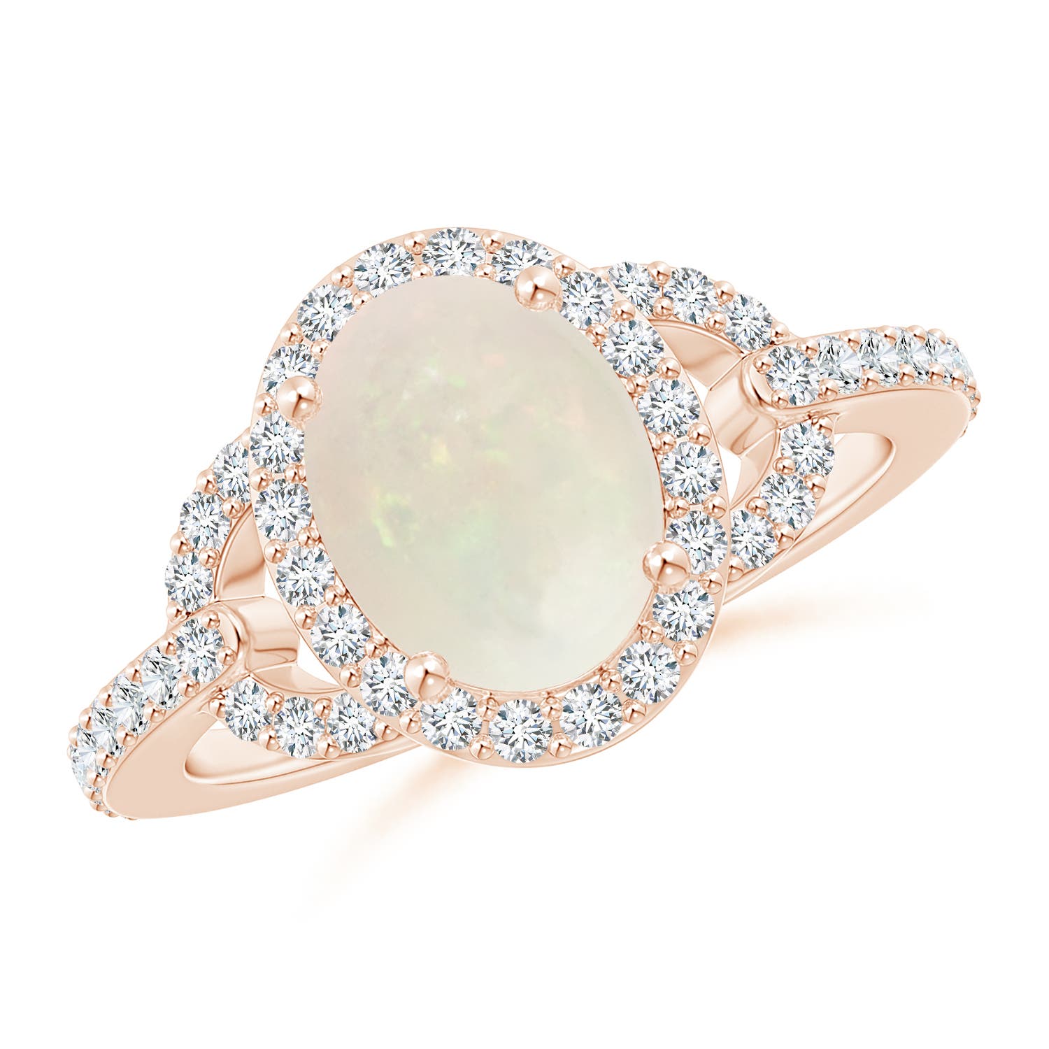 A - Opal / 1.59 CT / 14 KT Rose Gold