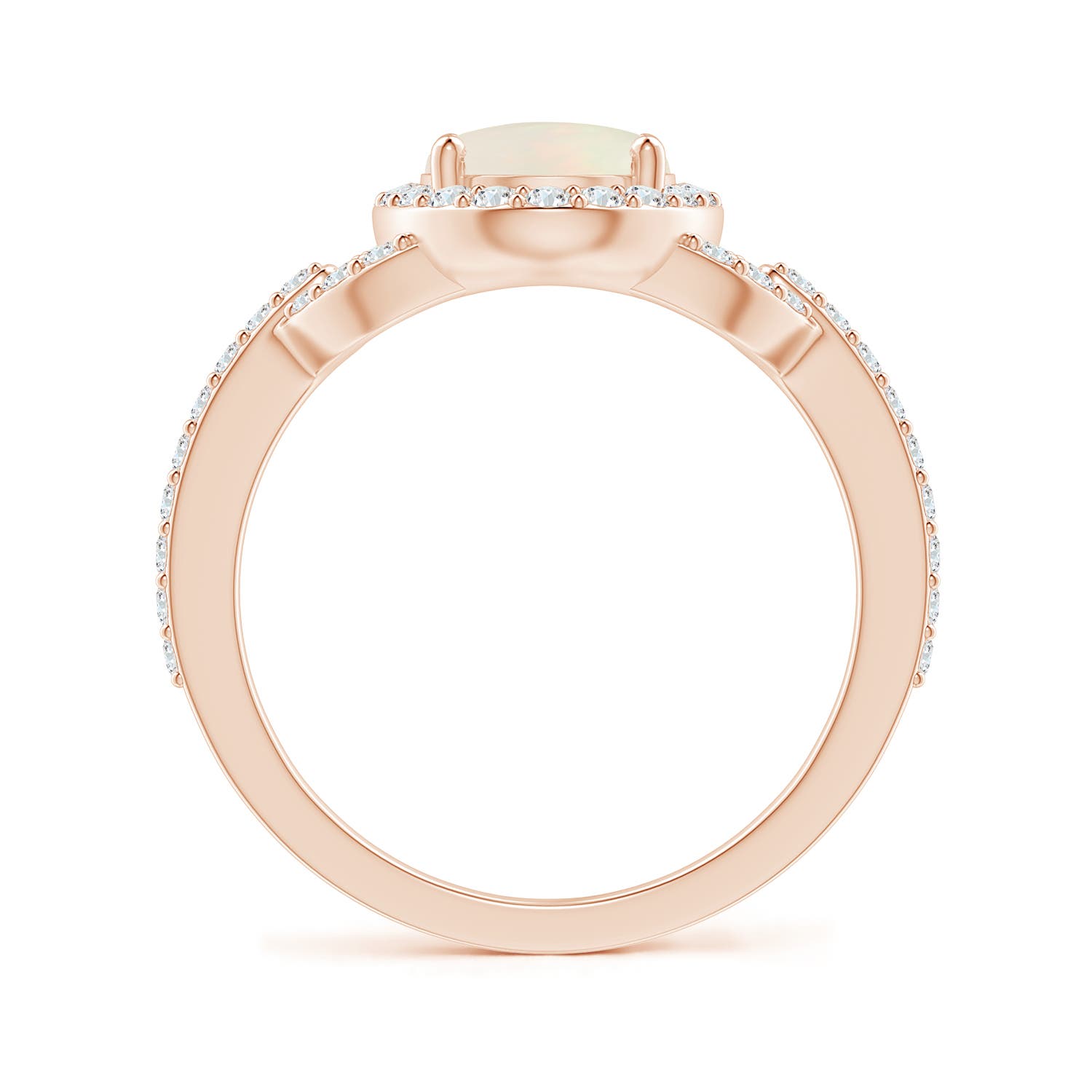 A - Opal / 1.59 CT / 14 KT Rose Gold