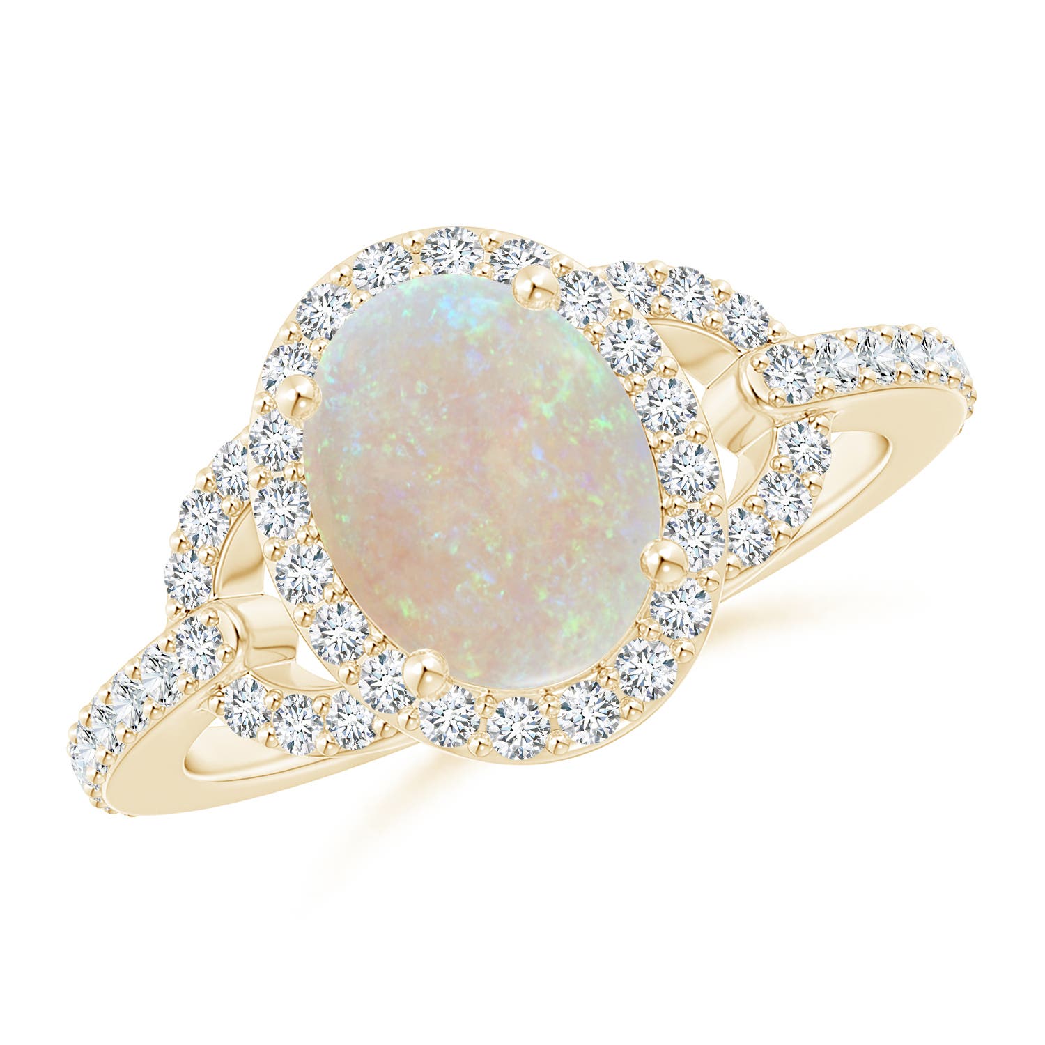 AA - Opal / 1.59 CT / 14 KT Yellow Gold