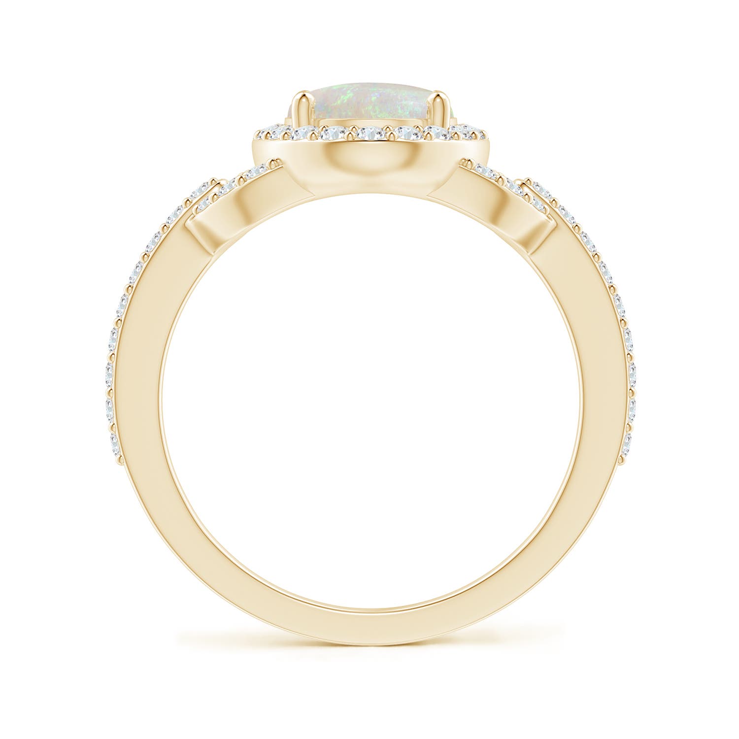 AA - Opal / 1.59 CT / 14 KT Yellow Gold