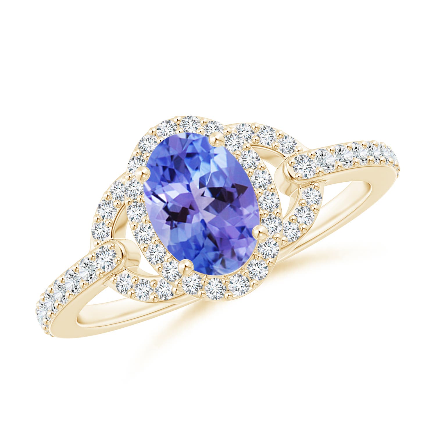 AA - Tanzanite / 1.14 CT / 14 KT Yellow Gold