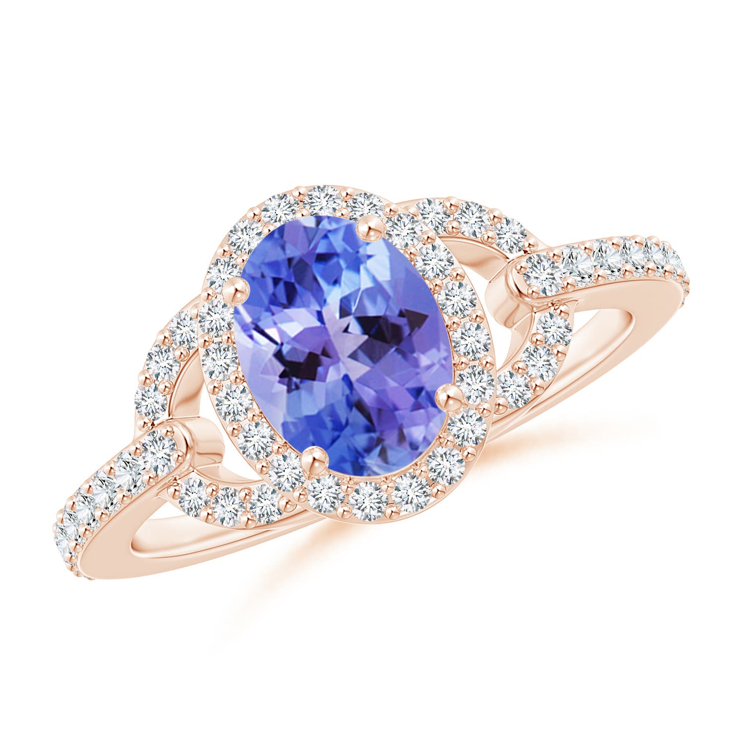 AA - Tanzanite / 1.62 CT / 14 KT Rose Gold