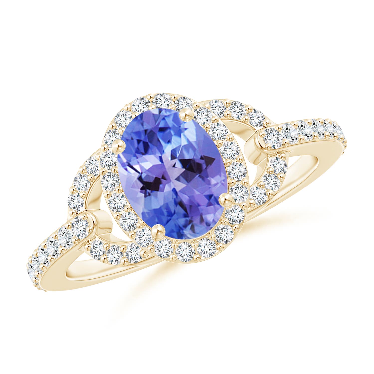 AA - Tanzanite / 1.62 CT / 14 KT Yellow Gold