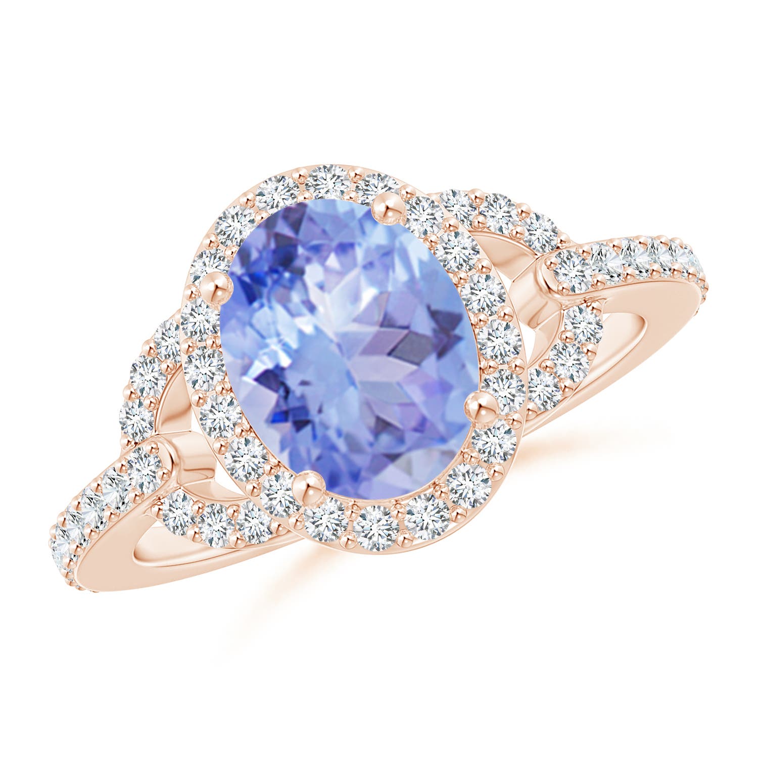 A - Tanzanite / 2.39 CT / 14 KT Rose Gold