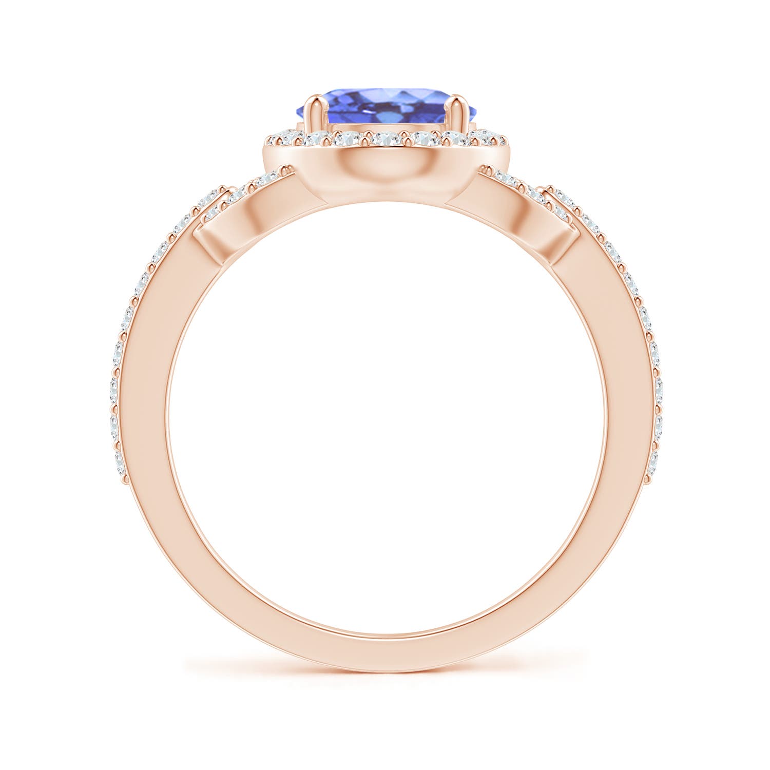 A - Tanzanite / 2.39 CT / 14 KT Rose Gold